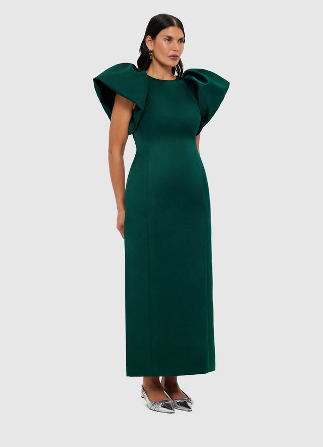 Exclusive Leo Lin Lucinda Maxi Dress - Emerald