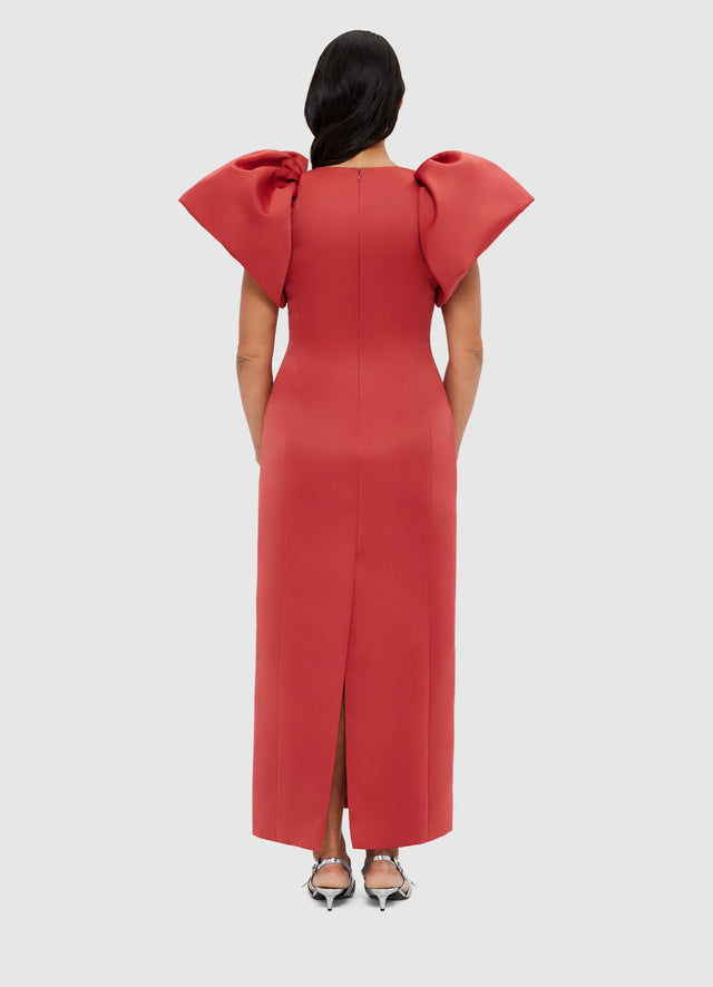 Exclusive Leo Lin Lucinda Maxi Dress - Mulberry