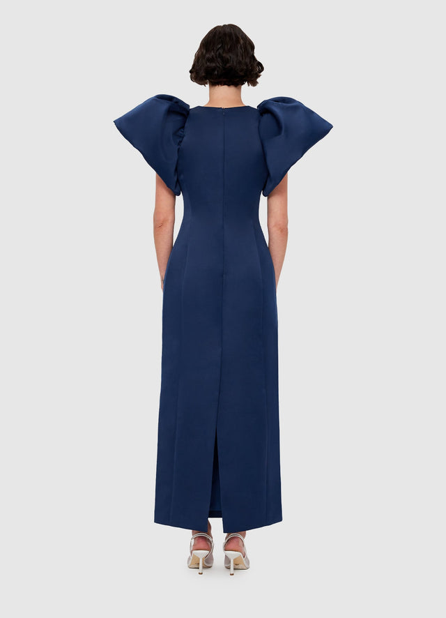 Exclusive Leo Lin Lucinda MaxI Dess - Navy