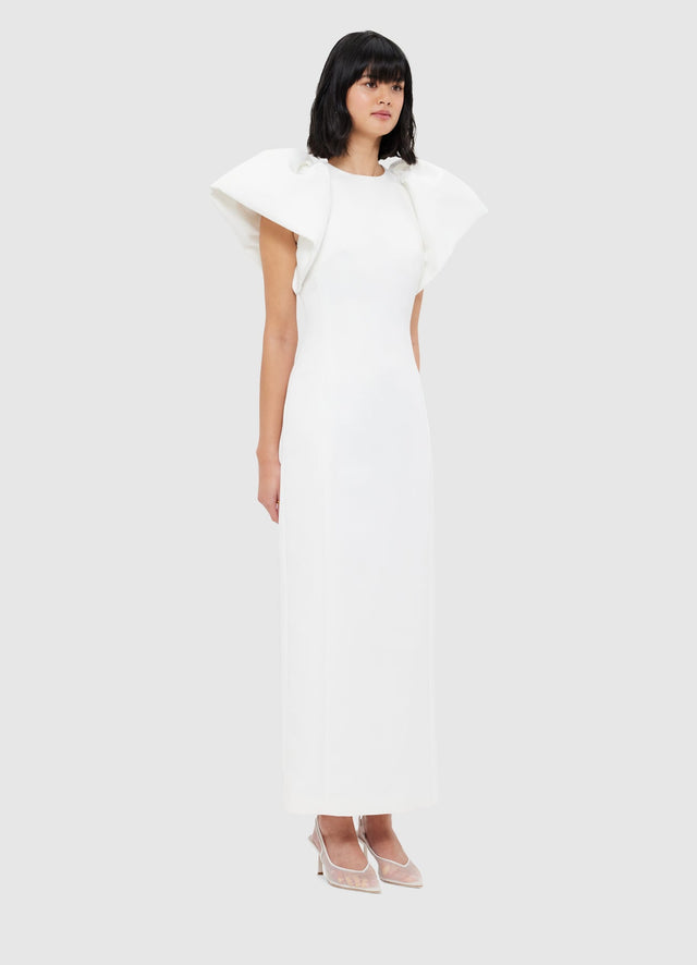 Exclusive Leo Lin Lucinda Maxi Dress - Snow