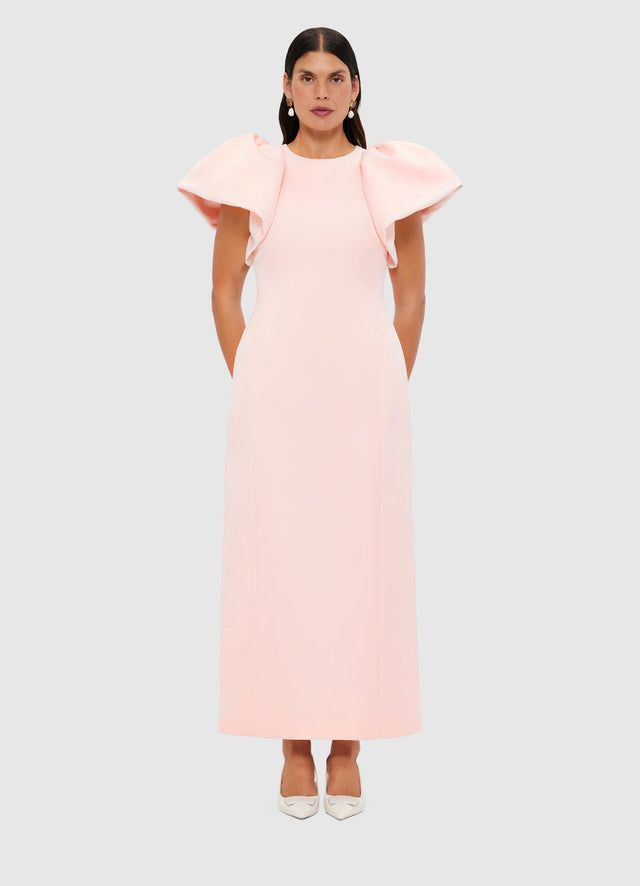Exclusive Leo Lin Lucinda Maxi Dress - Soft Pink