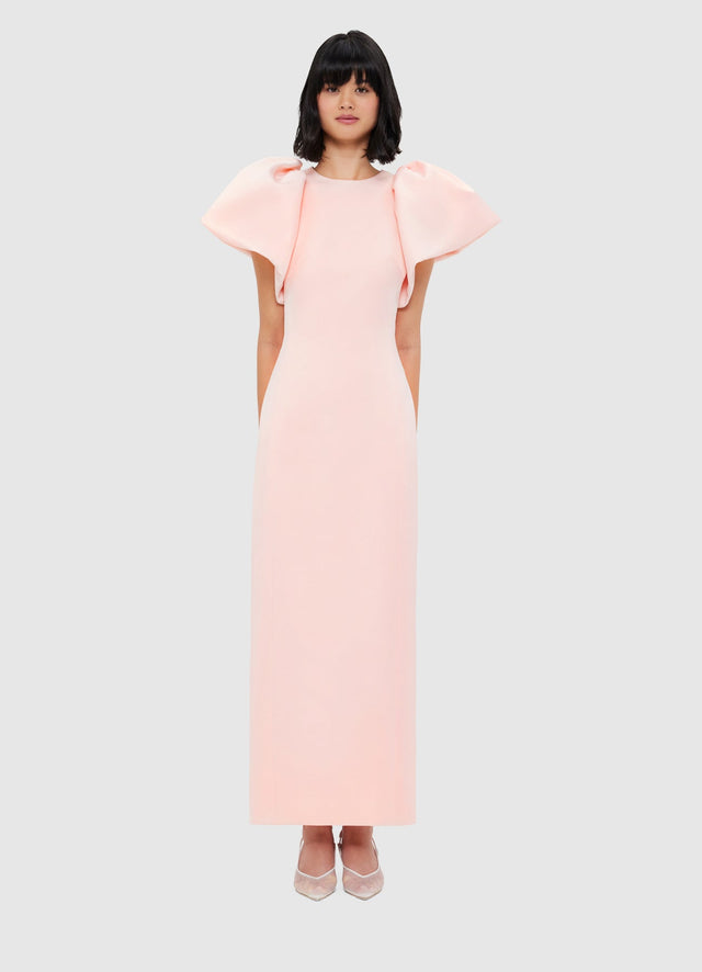 Exclusive Leo Lin Lucinda Maxi Dress - Soft Pink