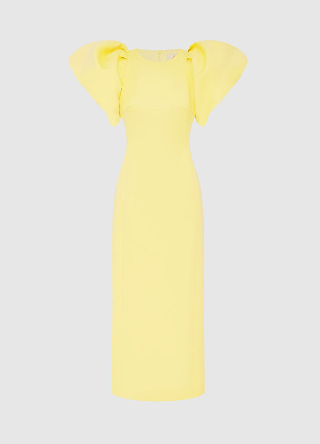 Exclusive Leo Lin Lucinda MaxI Dess - Sorbet Yellow