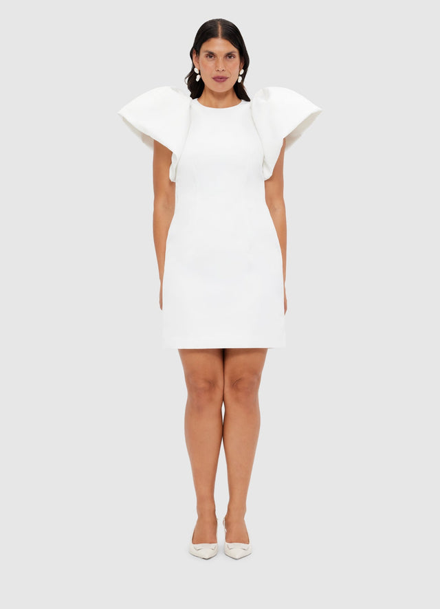 Exclusive Leo Lin Dayna Mini Dress - Snow