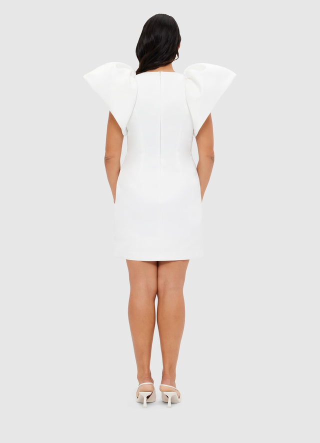 Exclusive Leo Lin Dayna Mini Dress - Snow
