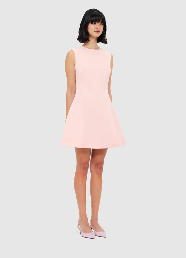 Exclusive Leo Lin Chloe Sleeveless Mini Dress - Soft Pink