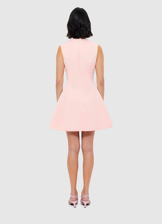 Exclusive Leo Lin Chloe Sleeveless Mini Dress - Soft Pink