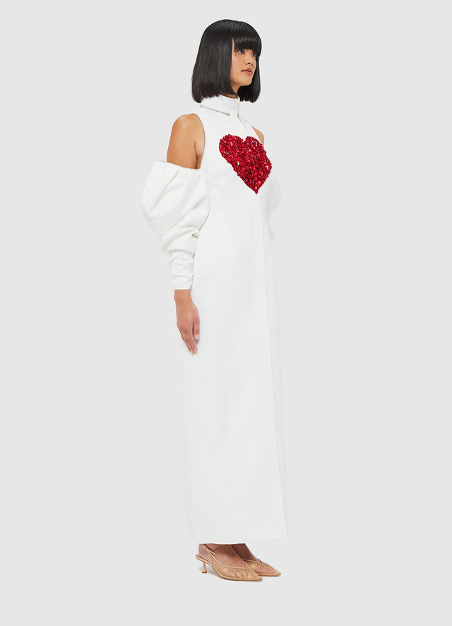 Exclusive Leo Lin Lucille Maxi Dress - Snow