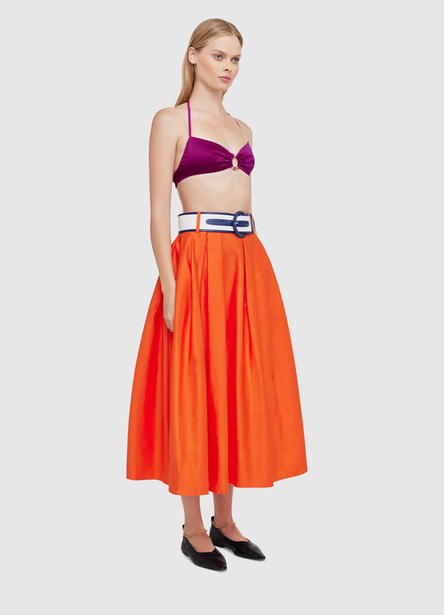 Violet Tie Up Bustier