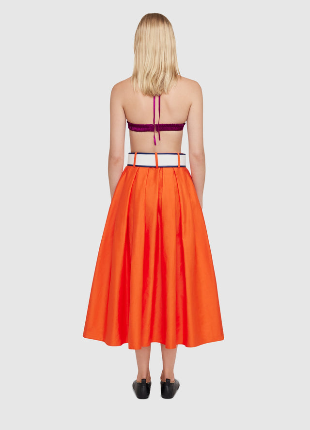 Violet Tie Up Bustier