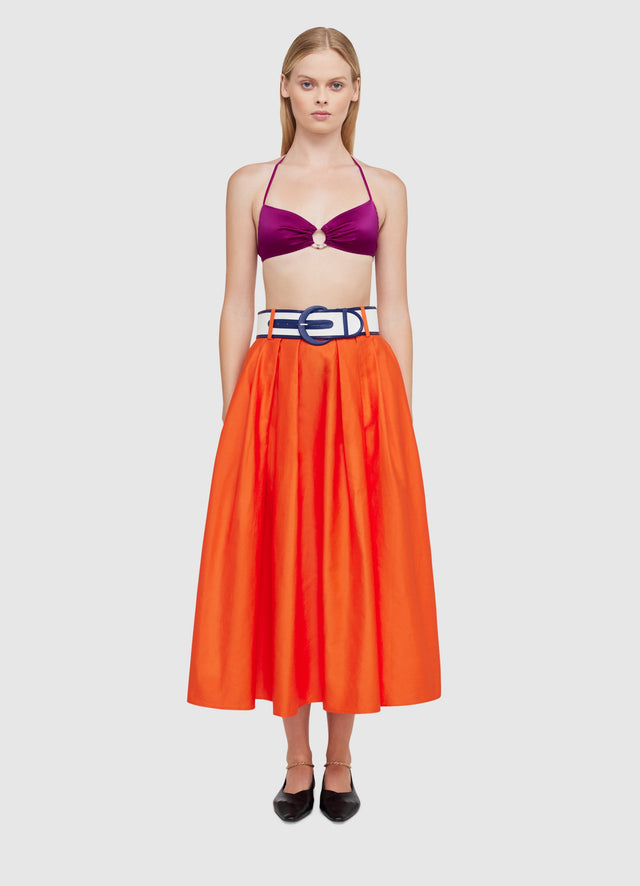 Violet Tie Up Bustier