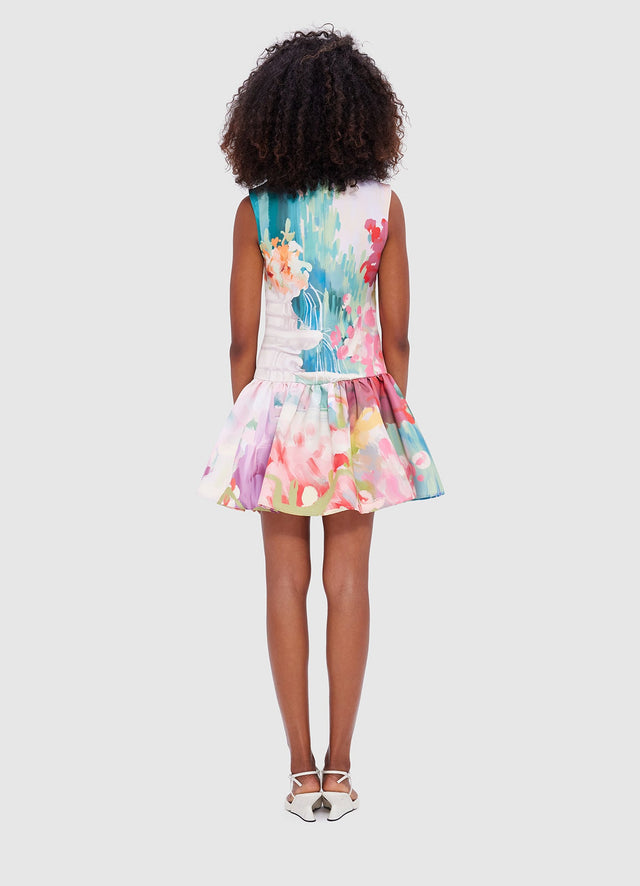 Exclusive Leo Lin Petra Mini Dress - Jardin Print