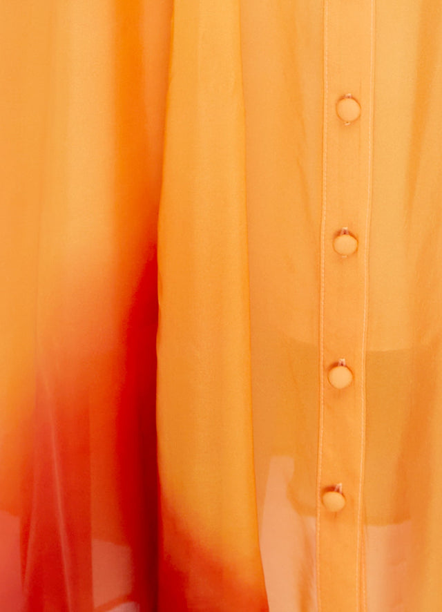 Exclusive Leo Lin Katrina Butterfly Sleeve Midi Dress - Enigma