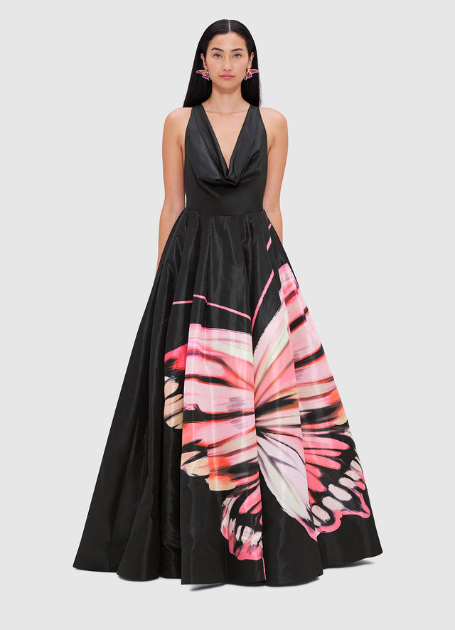 Exclusive Leo Lin Arya Gown - Papillon Print