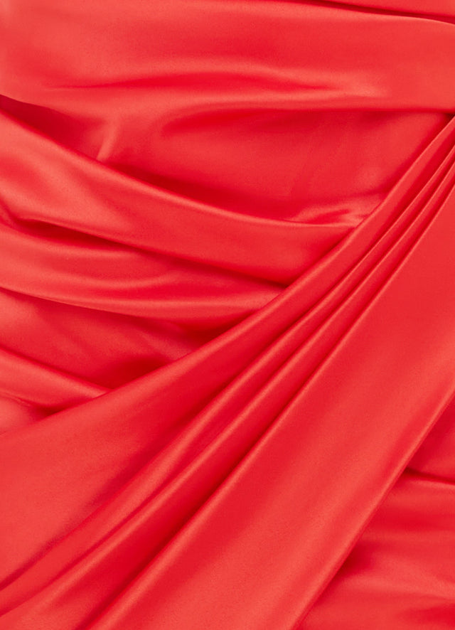 Exclusive Leo Lin Marielle Mini Dress - Red