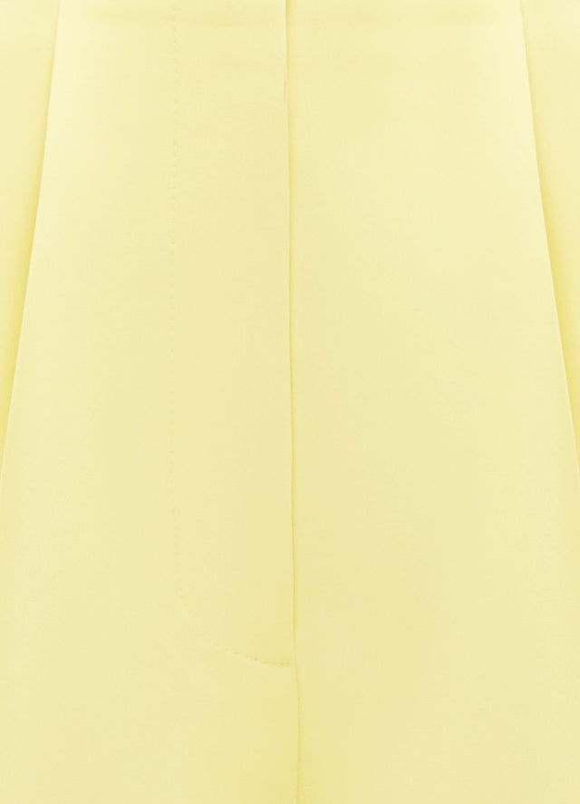 Exclusive Leo Lin Ellis Wide Leg Pants - Sorbet Yellow