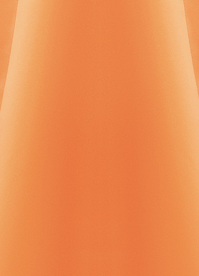 Exclusive Leo Lin Stella Off-Shoulder Mini Dress - Tangerine