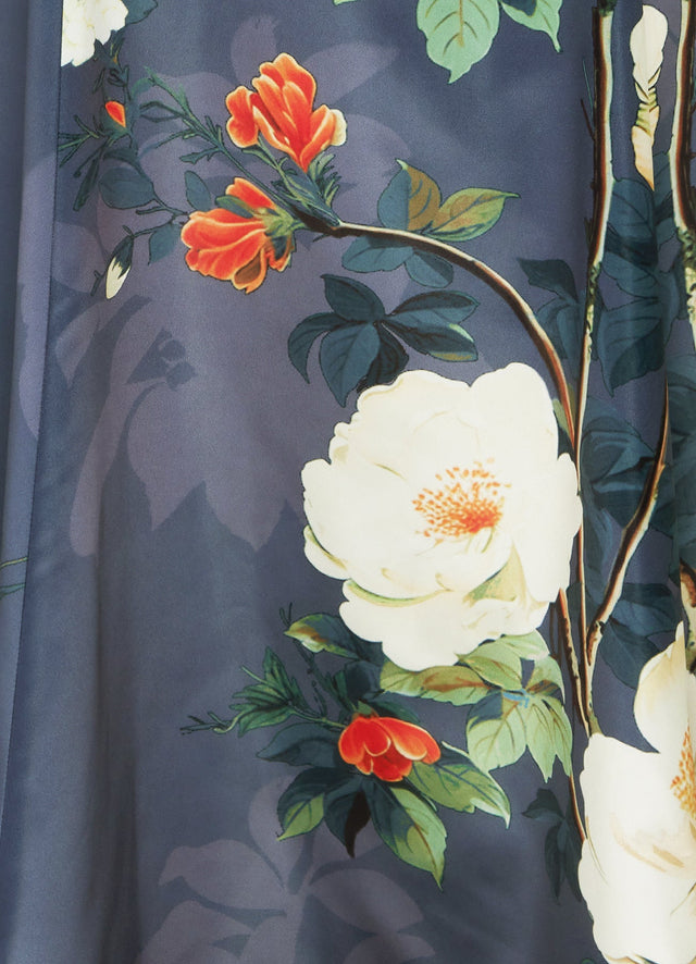 Exclusive Leo Lin Charlotte Maxi Dress - Pear Blossom Print