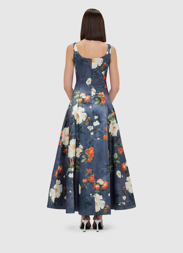 Exclusive Leo Lin Charlotte Maxi Dress - Pear Blossom Print
