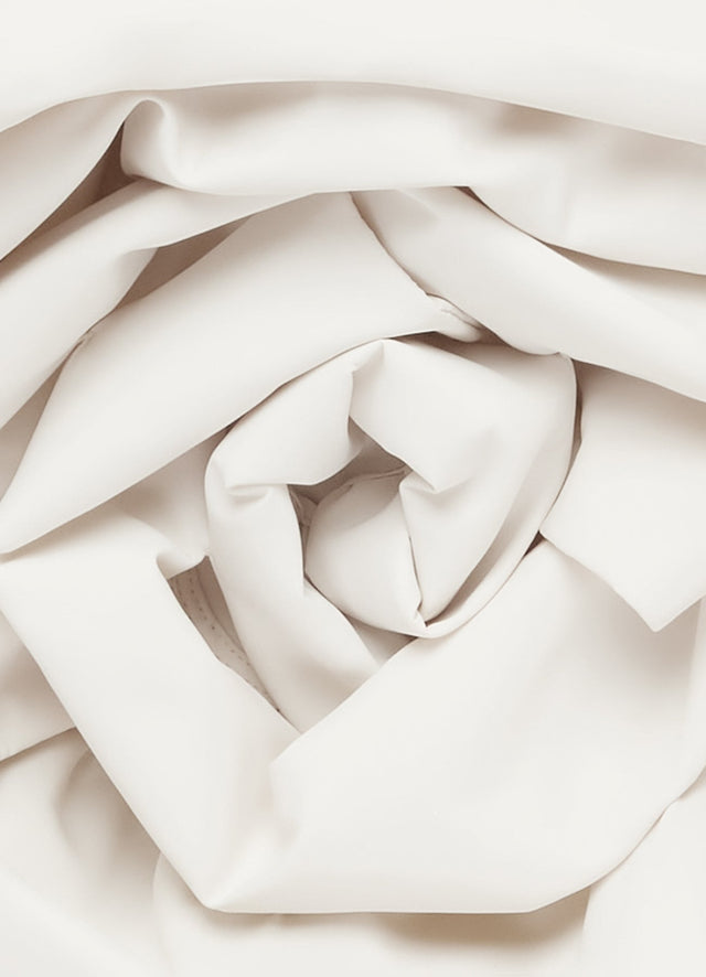 Exclusive Leo Lin Bloom Rose Mini Dress - Vanilla