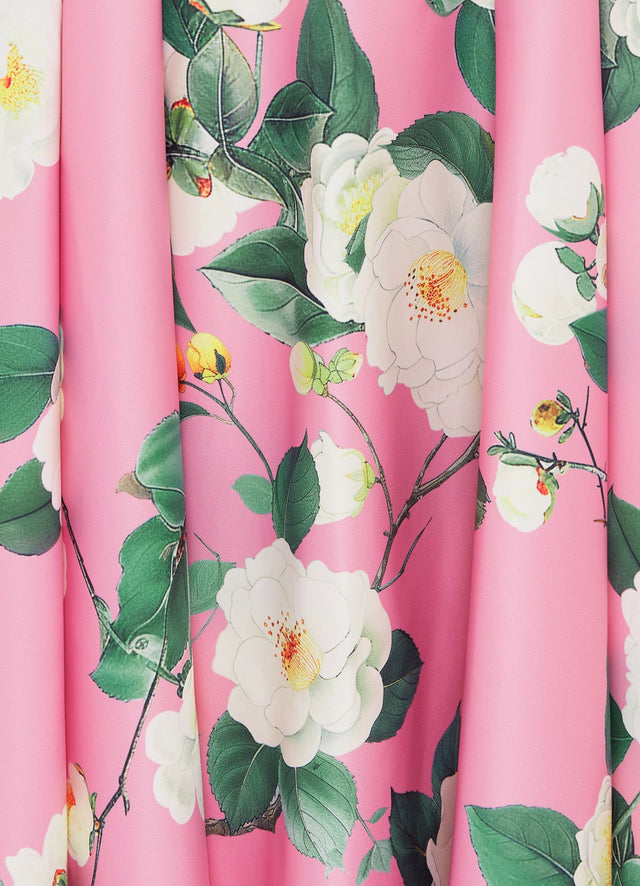 Exclusive Leo Lin Reinette Skirt in Camelia Print