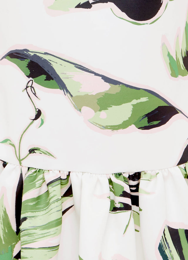 Exclusive Leo Lin Petra Mini Dress in Botanica Print 