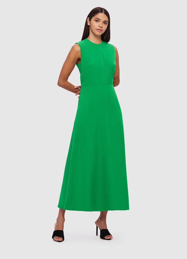 Exclusive Leo Lin Tamara Convertible Midi Dress in Green